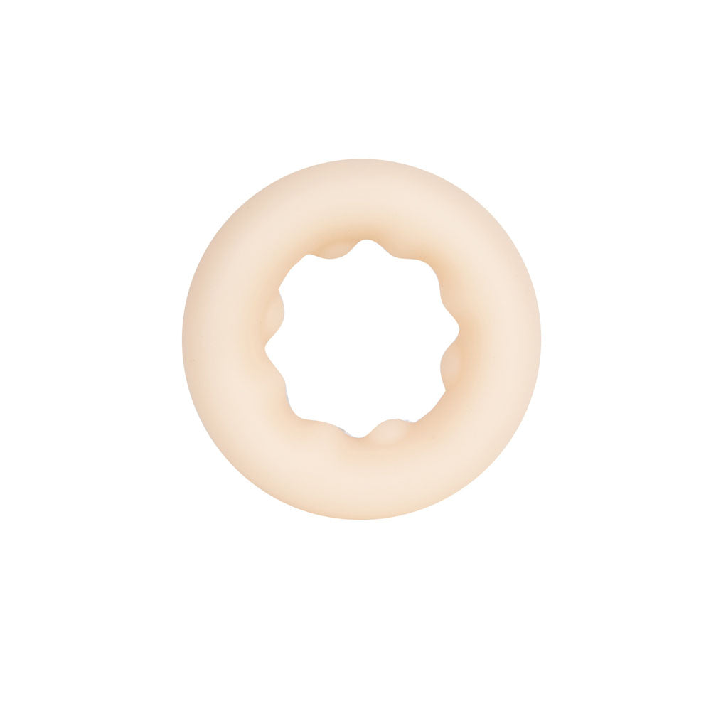Maia Gunner (Vanilla) – Stretchy Liquid Silicone Cock Ring > Cock Ring > Single