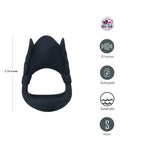 Maia Rocky USB Rechargeable Medical-Grade Silicone Vibrating Cock and Balls Ring > Cock Ring > Vibrating