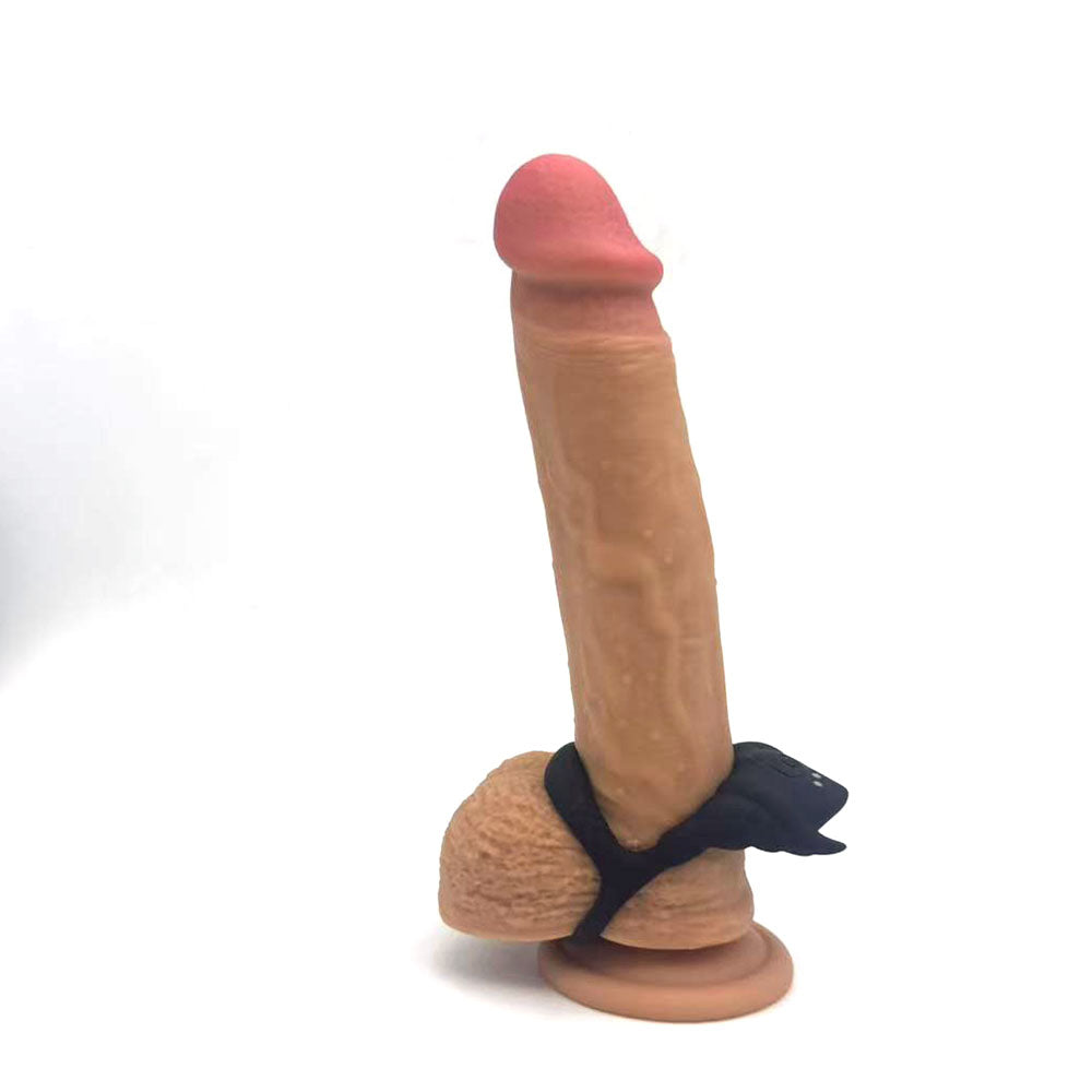 Maia Rocky USB Rechargeable Vibrating Cock and Balls Ring – Silicone Cock Ring Cock Rings Vibrating