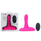 Maia Adira – USB Rechargeable Wireless Remote Thrusting Vibrator Pink > Dildos > Thrusting Dildos