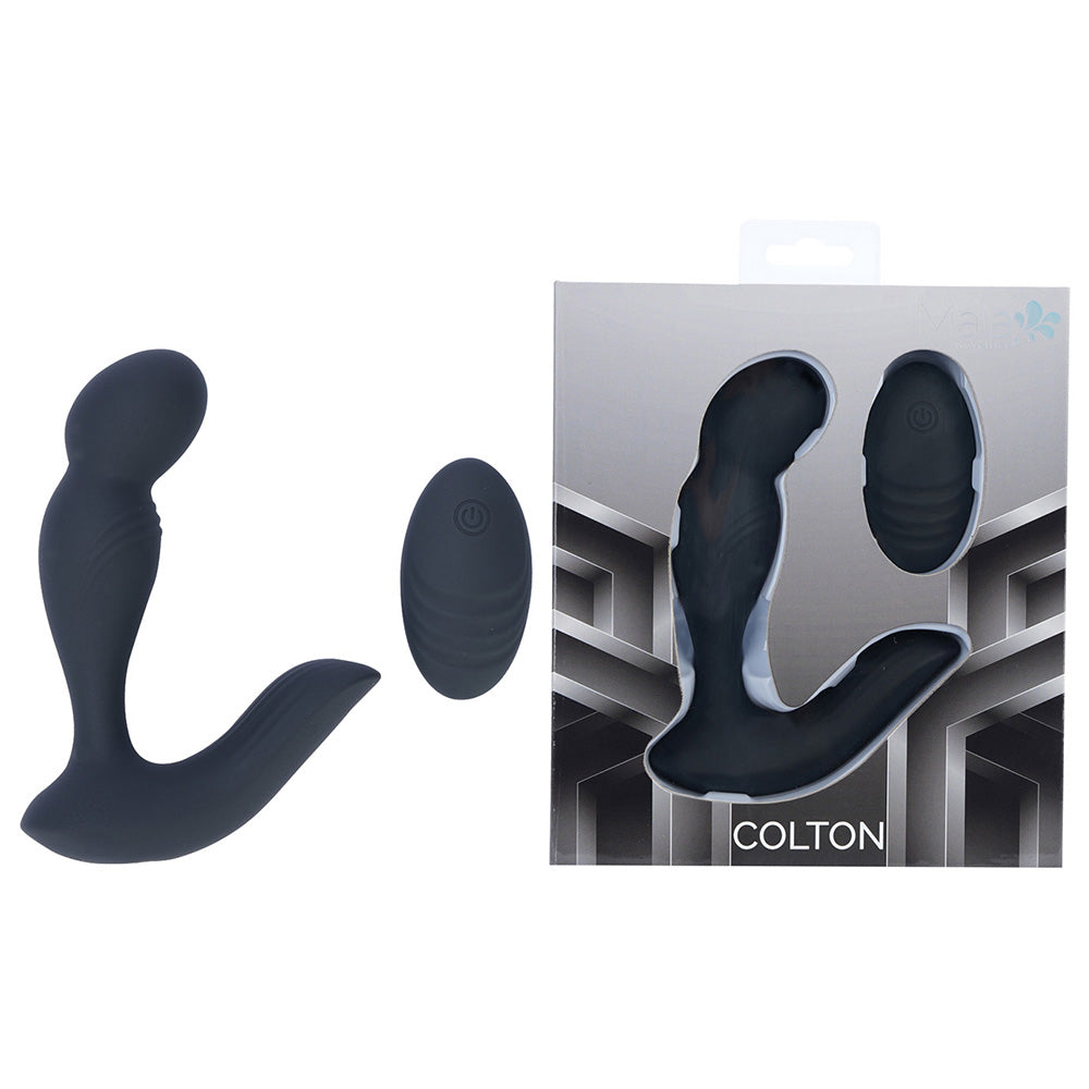 Maia Colton – USB Rechargeable Remote-Controlled Prostate Massager Black > Anal Range > Prostate Plugs