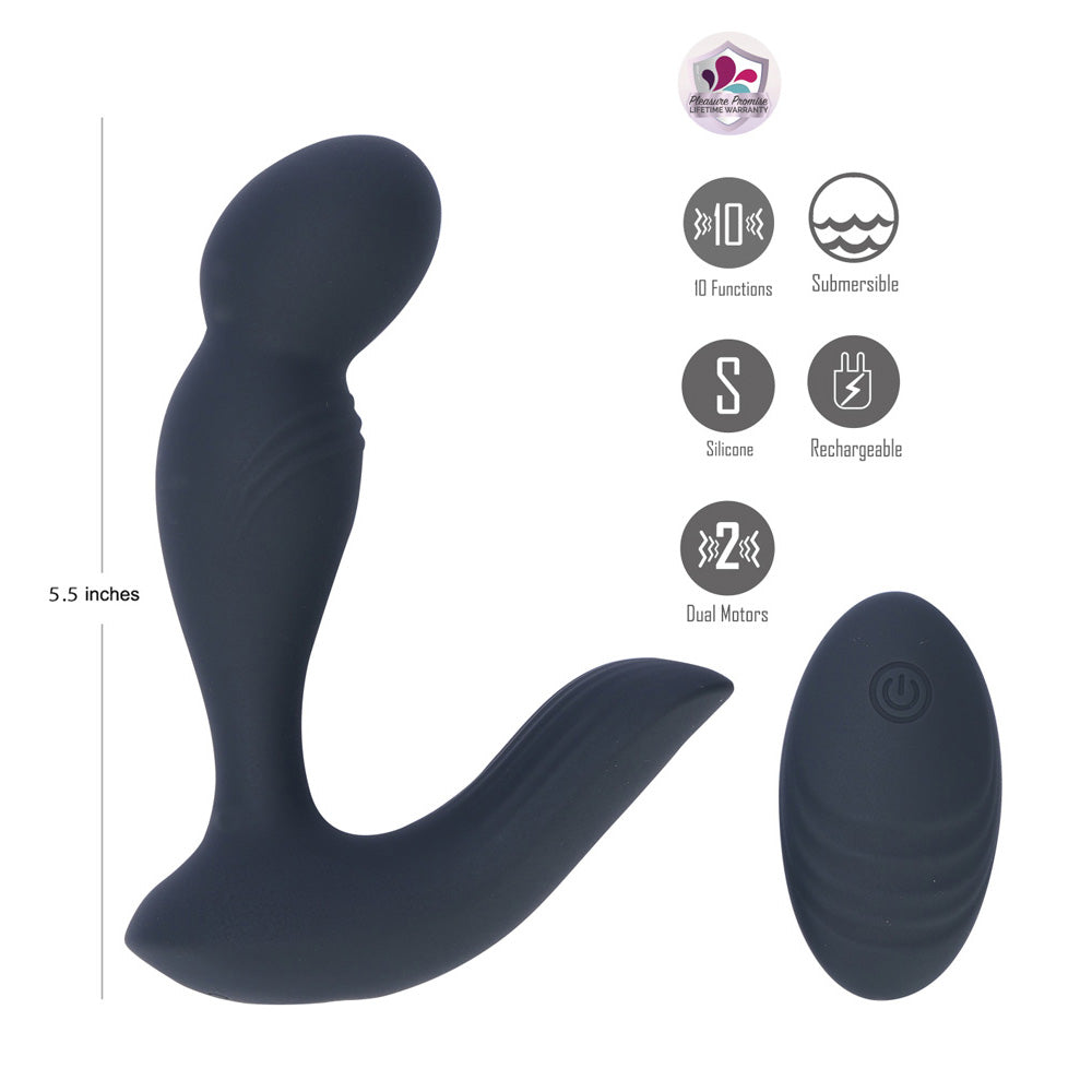 Maia Colton – USB Rechargeable Remote-Controlled Prostate Massager > Anal Range > Prostate Plugs