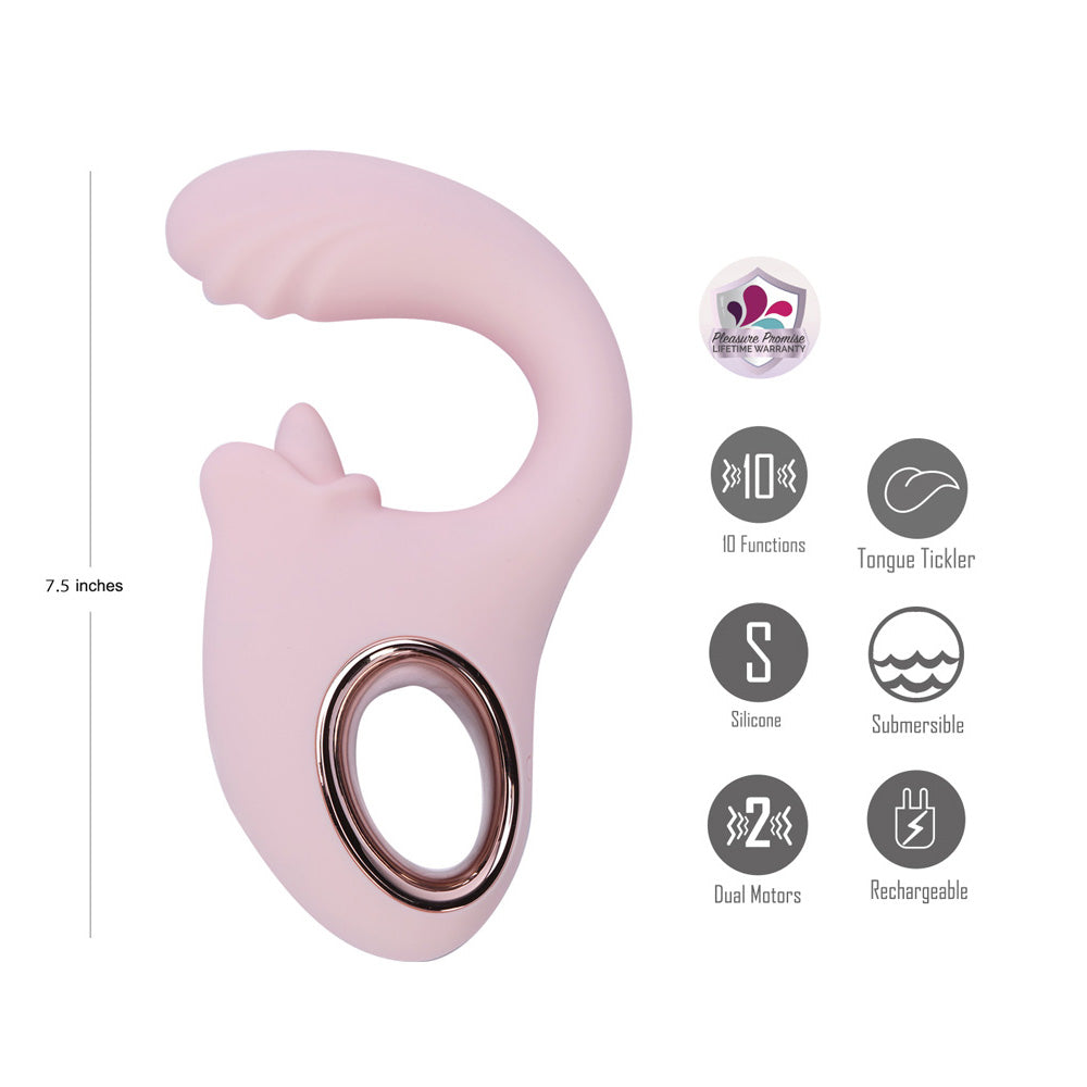 Maia Jaylee – USB Rechargeable Dual Motor Vibrator Secondary image