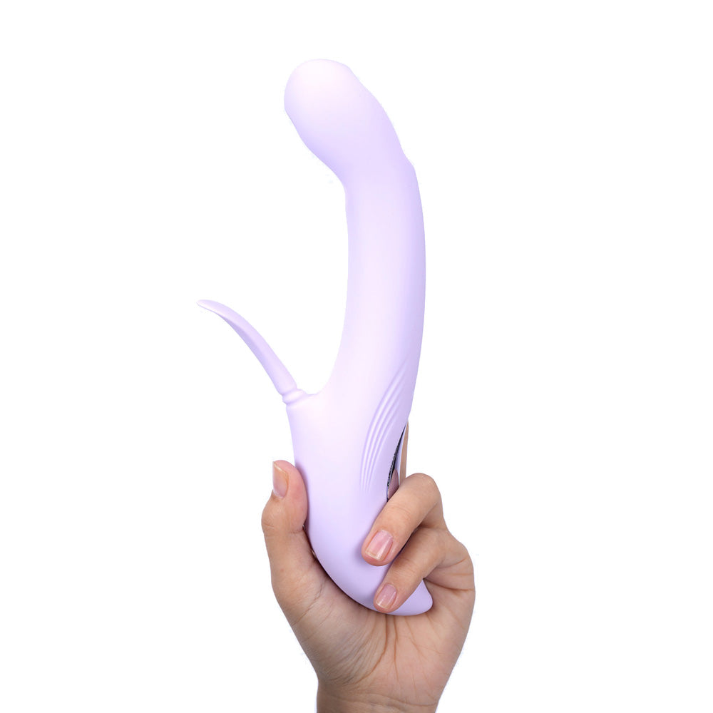 Maia Charli – USB Rechargeable 22.9cm Flapping and Tapping Rabbit Vibrator Secondary image