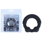 Maia AXEL Beaded Cock Ring Black > Cock Ring > Single