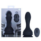 Maia Maverick – 16.5 cm USB Rechargeable Inflatable Vibrating Butt Plug