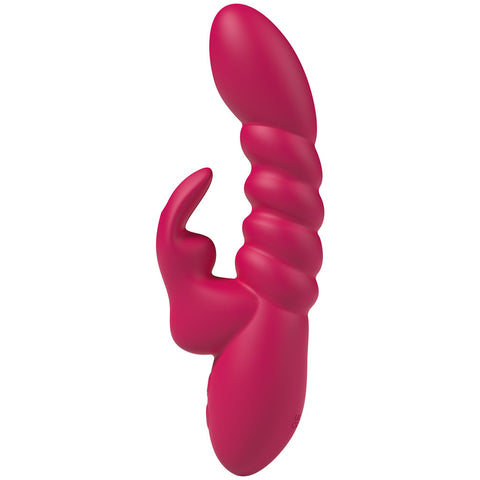 Party Up Brynlyn 18.2 cm USB Rechargeable Rabbit Vibrator VIBRATORS-RABBIT