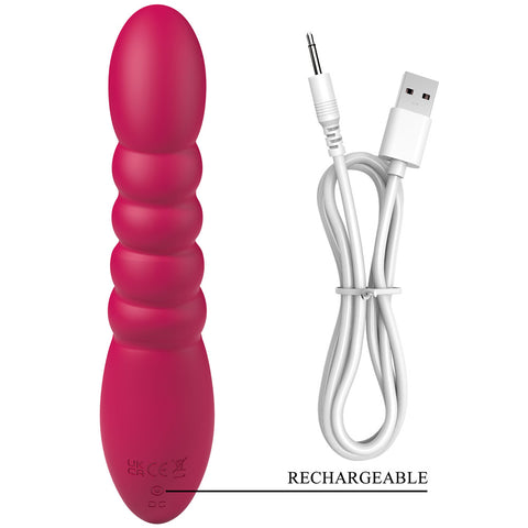 Party Up Brynlyn 18.2 cm USB Rechargeable Rabbit Vibrator VIBRATORS-RABBIT