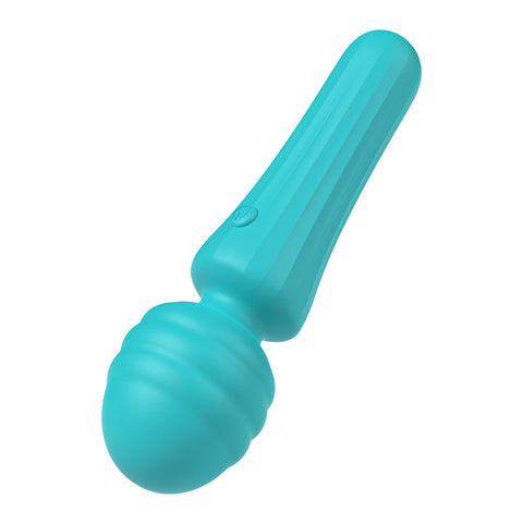 Party Up Duuna Teal 16.9 cm USB Rechargeable Massage Wand Electric Massager