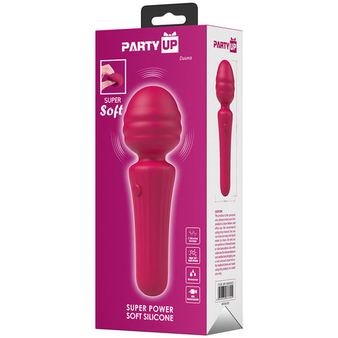 Party Up Duuna 16.9 cm USB Rechargeable Massage Wand Electric Massager