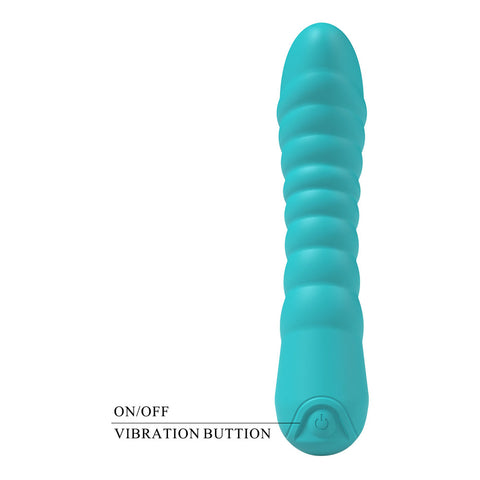 Party Up Jaylei Teal 14.6 Centimeter USB Rechargeable Vibrator Vibrators