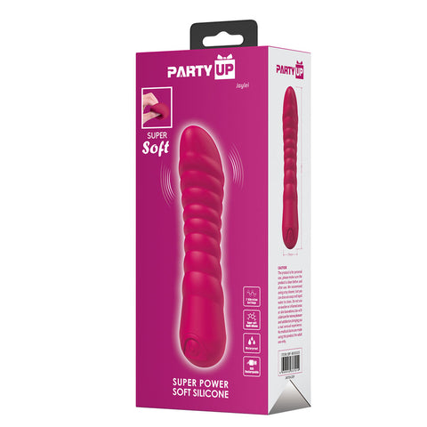 Party Up Jaylei 14.6 Centimeter USB Rechargeable Vibrator Vibrators