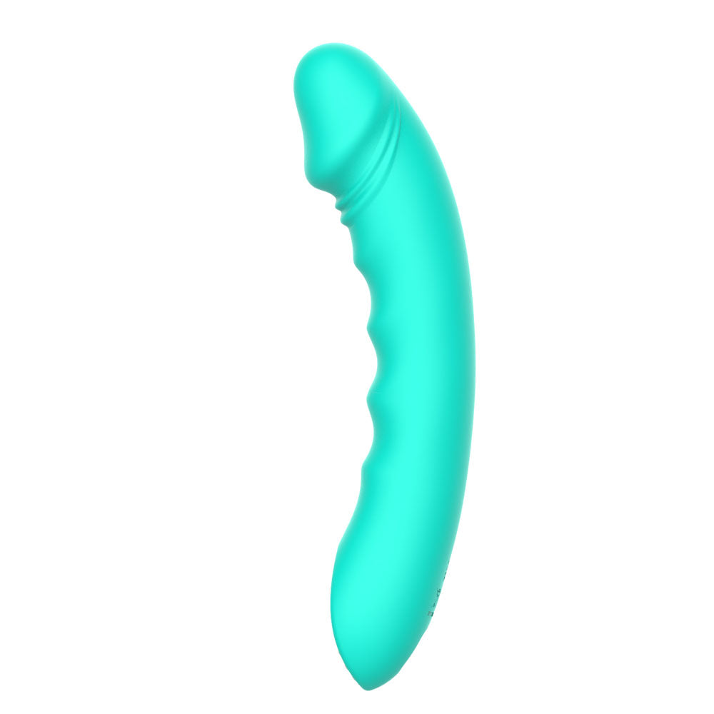 Party Up Niki (Teal) – USB Rechargeable 15.4 cm Vibrator Secondary image