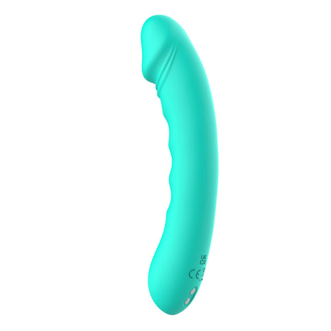 Party Up Niki (Teal) – USB Rechargeable 15.4 cm Vibrator > Vibrators > Standard Vibrators