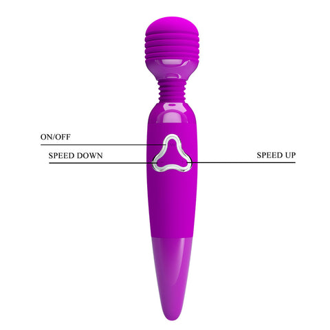 Party Up Bruce Wand 25 Centimeter USB Rechargeable Massage Wand for Ultimate Relaxation Electric Massager
