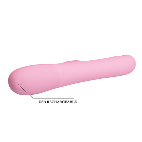 Party Up Dean Wavy Rotation Vibe 23.8 cm USB Rechargeable Rotating Rabbit Vibrator VIBRATORS-RABBIT