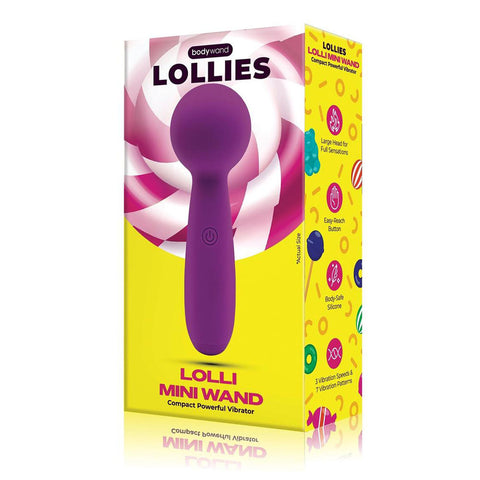 Bodywand Lolli Mini Wand 11cm Compact Vibrator Electric Massager