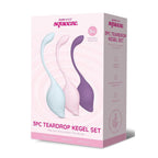 Bodywand Squeeze 3 Piece Teardrop Kegel Set Weighted Kegel Exercise Balls Coloured > Sex Toys For Ladies > Kegel Exercise