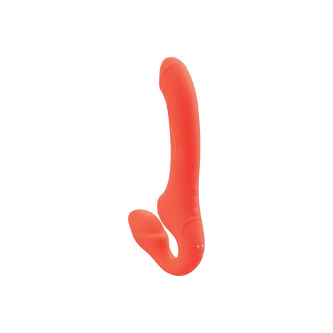 Bodywand ID Access Strapless Strap-On 15.2 cm USB Rechargeable Orange > Realistic Dildos and Vibes > Strapless Strap Ons