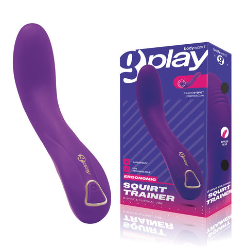 Bodywand G Play Ergonomic Squirt Trainer Purple VIBRATORS
