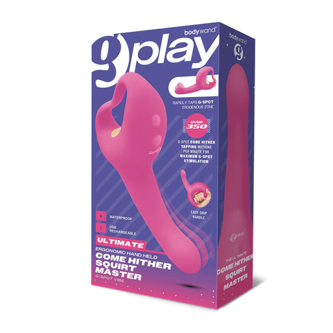 Bodywand G-Play 19 cm Ultimate Come Hither USB Rechargeable Vibrator Vibrators - G Spot