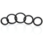 Boneyard Silicone Ring Five Piece Kit Black > Cock Ring > Sets