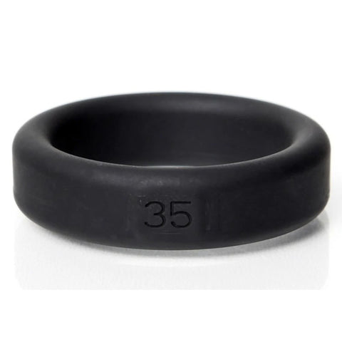 Boneyard Silicone Ring 35mm Black > Cock Ring > Single