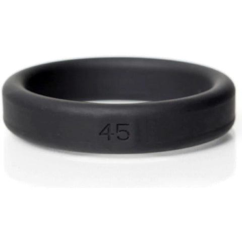 Boneyard Silicone Ring 45mm in Black - Comfortable and Durable > Cock Ring > Single