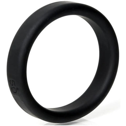 Boneyard Silicone Ring 50mm Black for Comfort and Durability > Cock Ring > Single