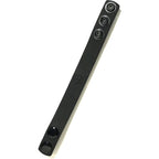 Boneyard Silicone Cock Strap - 3 Snap Ring - Black 8.25 Inch > Cock Ring > Adjustable