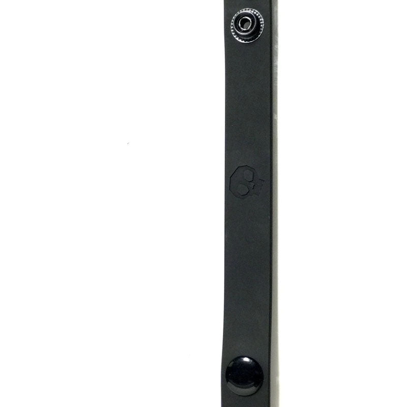Boneyard Silicone Cock Strap - 3 Snap Ring - Black 8.25 Inch > Cock Ring > Adjustable