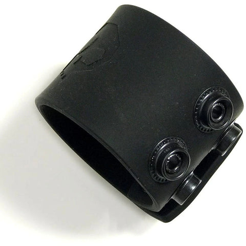 Boneyard Silicone Ball Strap 1.5 Inch with 3 Snap Closure in Black COCK RINGS Adjustable