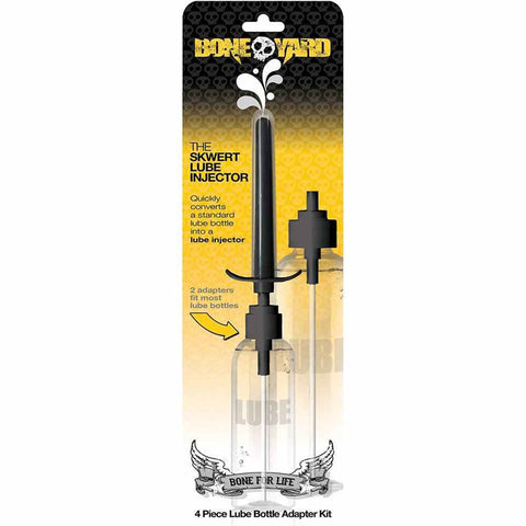 Skwert Lube Injector for Clean and Efficient Lubrication Black Lube Applicator