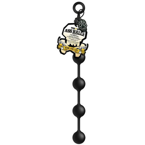 Boneyard Ass Ballz Medium Black Beads