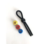 Cock Leash Single Black Adjustable Cock Ring and Control > Cock Ring > Adjustable