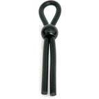 Cock Leash Single Black Adjustable Cock Ring and Control > Cock Ring > Adjustable