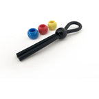 Cock Leash Single Black Adjustable Cock Ring and Control > Cock Ring > Adjustable
