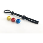 Boneyard Cock Leash Double – Adjustable Silicone Cock Ring > Cock Ring > Adjustable