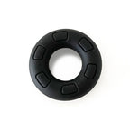 Daddy Silicone Ring Black with 3.0cm Inner Diameter > Cock Ring > Single