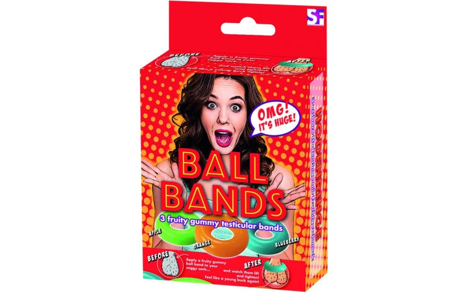 Ball Bands Gummy (Apple Orange Blueberry) – Edible Cock Ring > Novelties > Gag Gifts
