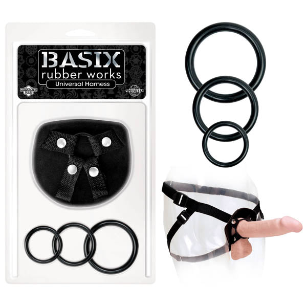 Basix Rubber Works Universal Harness Strap-On Harness Regular Size > Dildos > Strap On Harnesses Main image