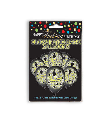 Glow In The Dark Happy Birthday Balloons For Unforgettable Celebrations > Novelties > Party Supplies