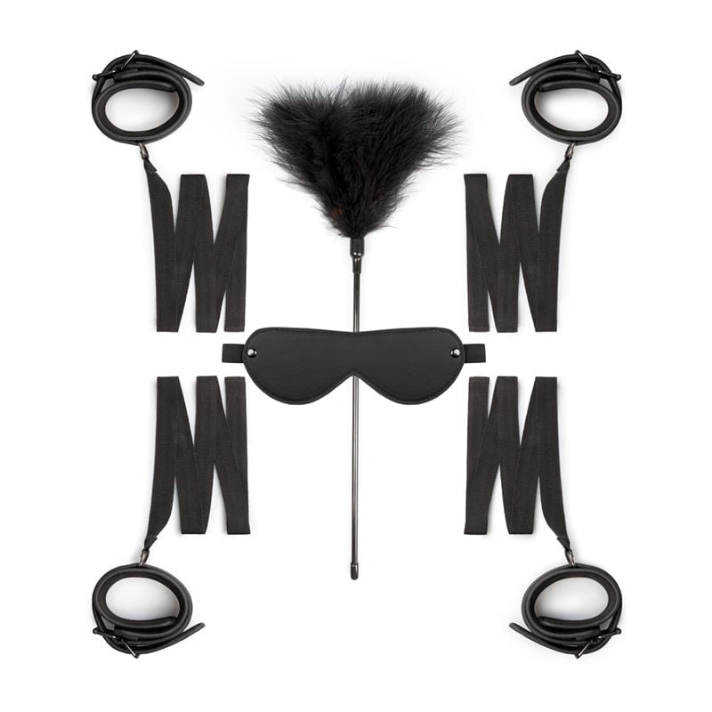 Beginners Bondage Fantasy Kit for Intimate Exploration Black > Bondage Gear > Restraints