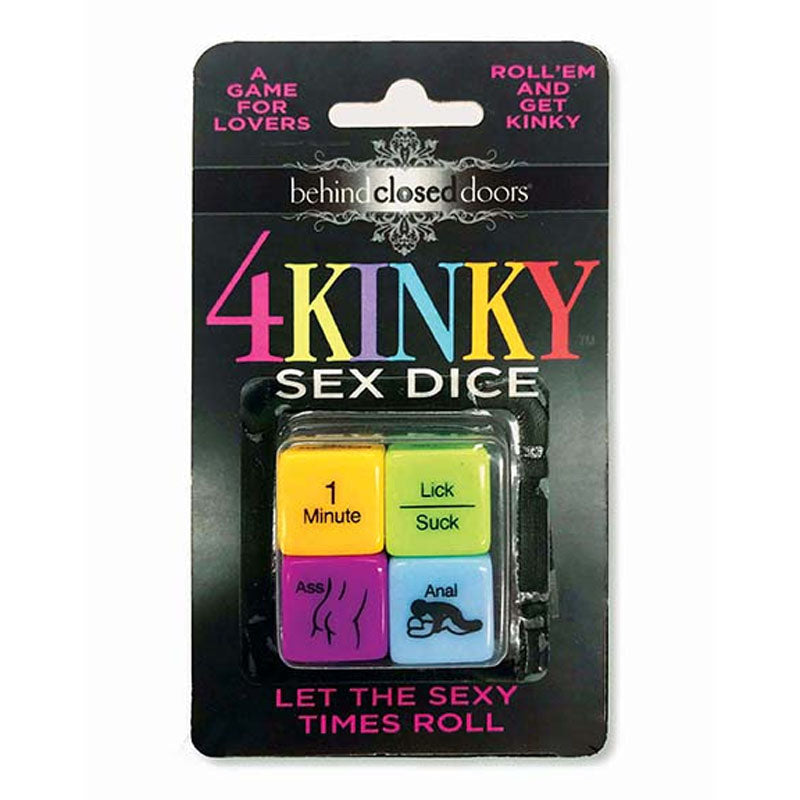 Behind Closed Doors 4 Kinky Sex Dice Game for Couples Games