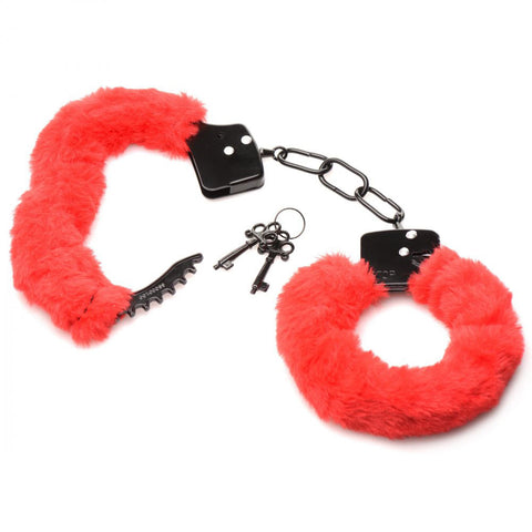 Master Series Cuffed in Fur Fluffy Handcuffs for Sensual Bondage Fun > Bondage Gear > Handcuffs