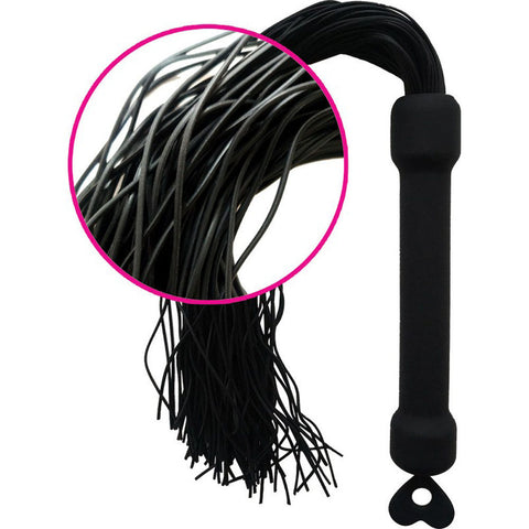 Whip It Play Whip – Silicone Tassel Whip with Comfortable Grip Erotic Accessory > Bondage Gear > Whips & Floggers