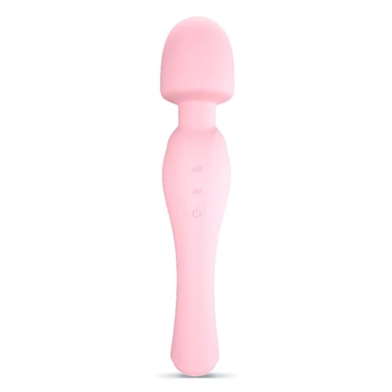 Blossom Wand Massager Pink 21cm Silicone Waterproof Default Title Electric Massager
