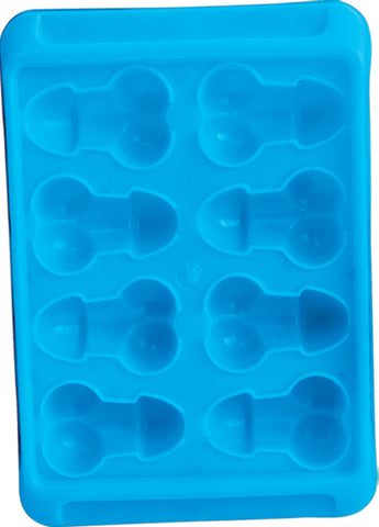 Blue Balls Penis Shaped Ice Cube Tray > Novelties > Bachelor & Bachelorette Items