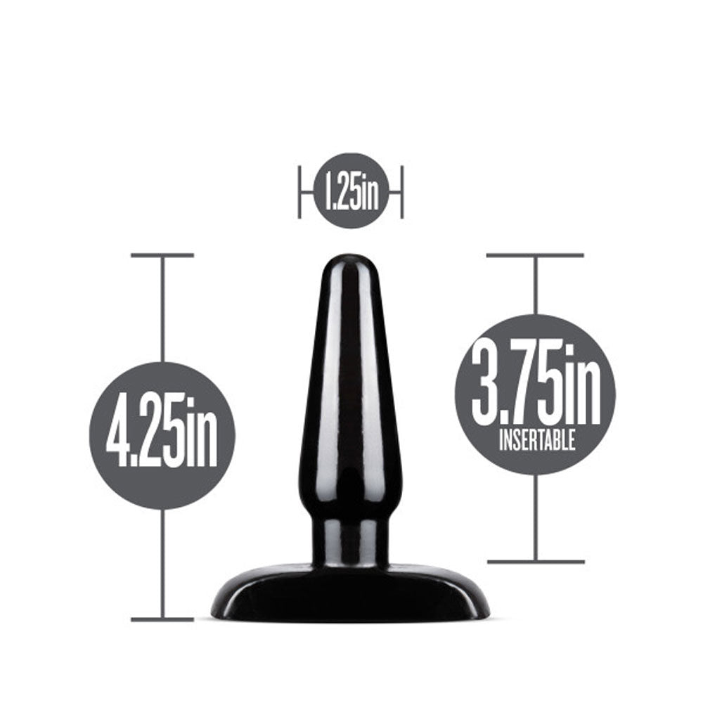 Blush Basic Small Anal Plug Tapered Silicone Small Size Anal Toy > Anal Range > Butt Plugs