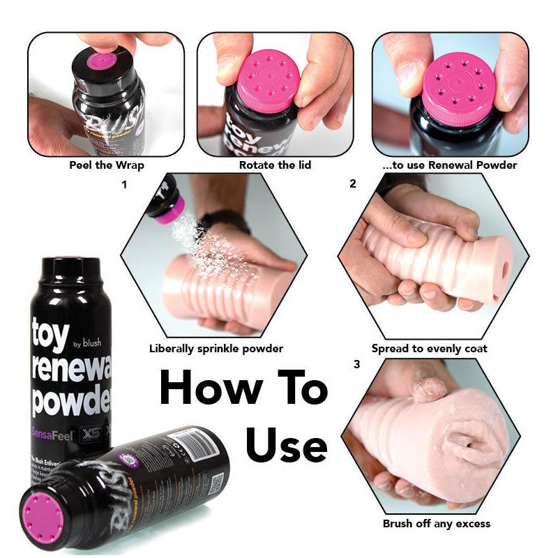 Blush Toy Renewal Powder 96g for TPE/TPR s Secondary image